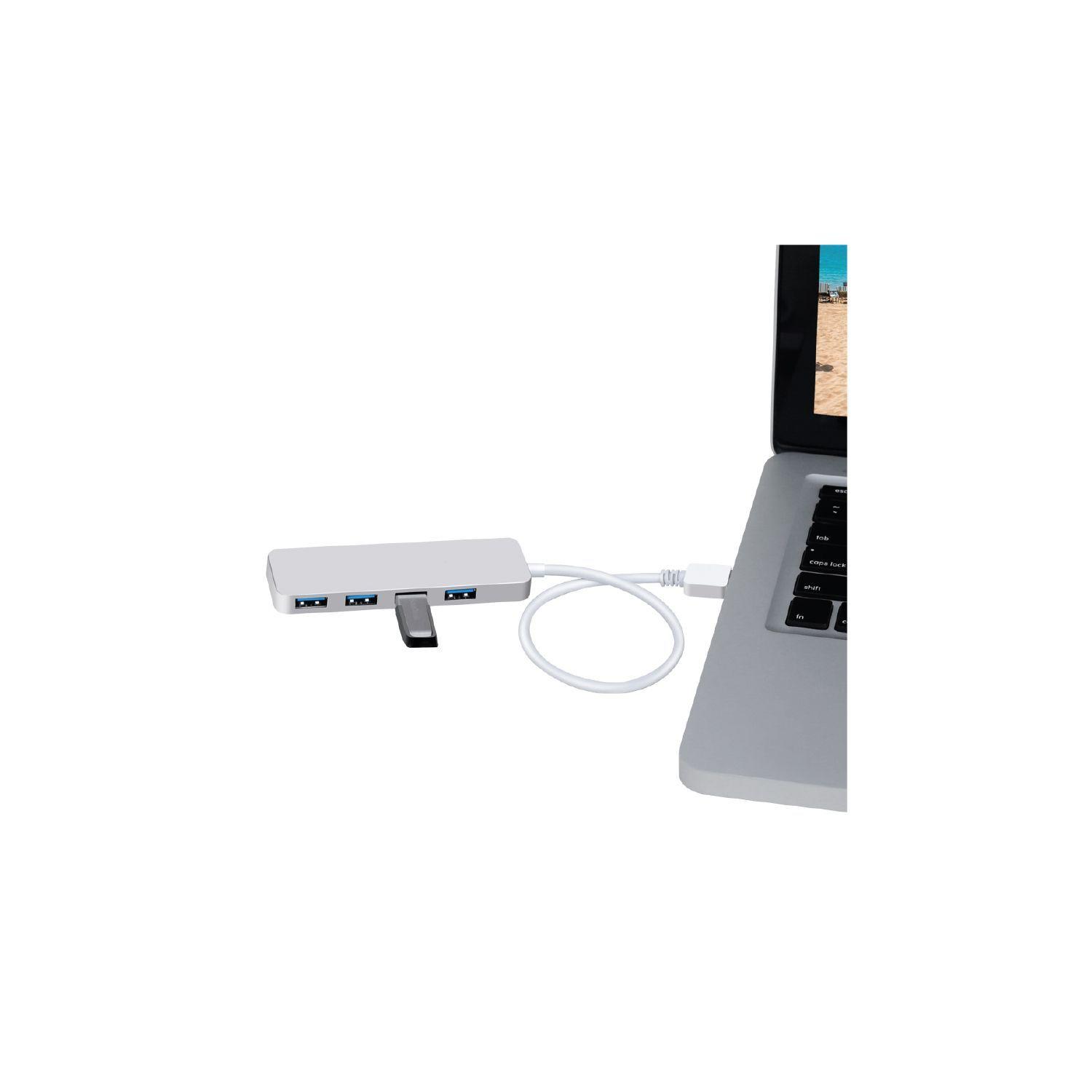 Hub 4 Puertos USB 3.0 5GBPS 480 MBps-1