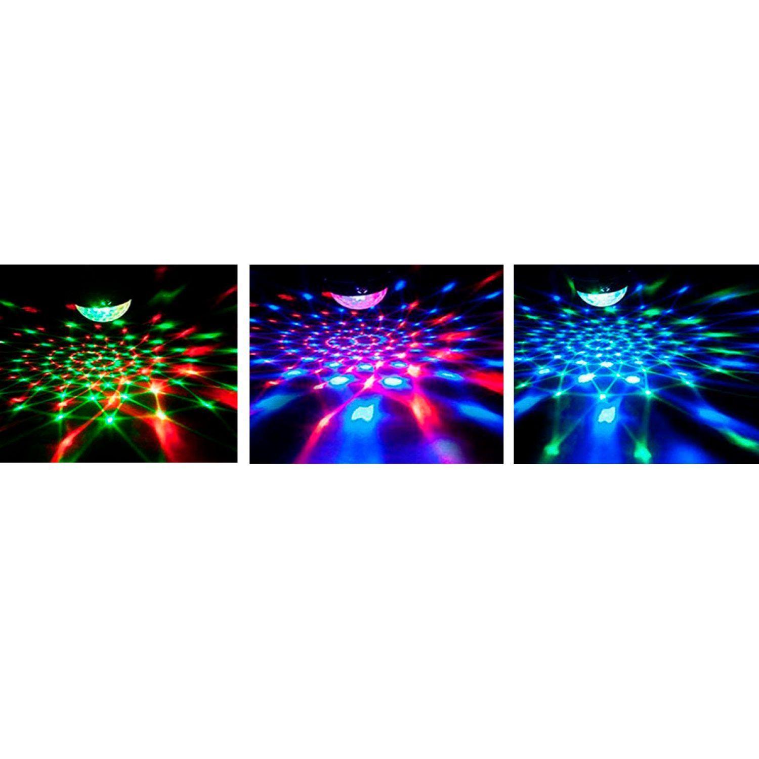 Bola de Luz Led Multicolor para Fiestas con Control Remoto-2