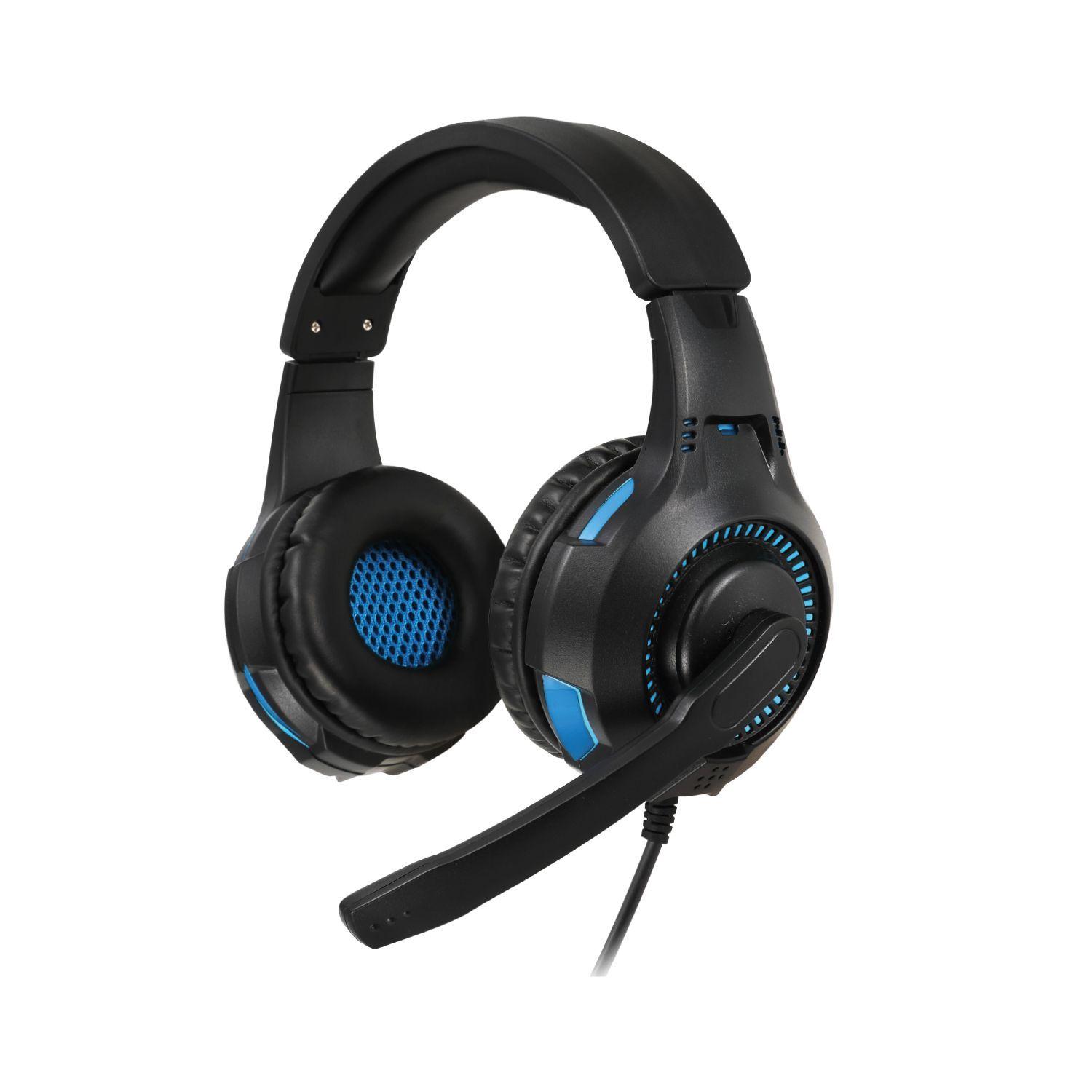 Audífonos Gamer Para Consola De Video Azul -0