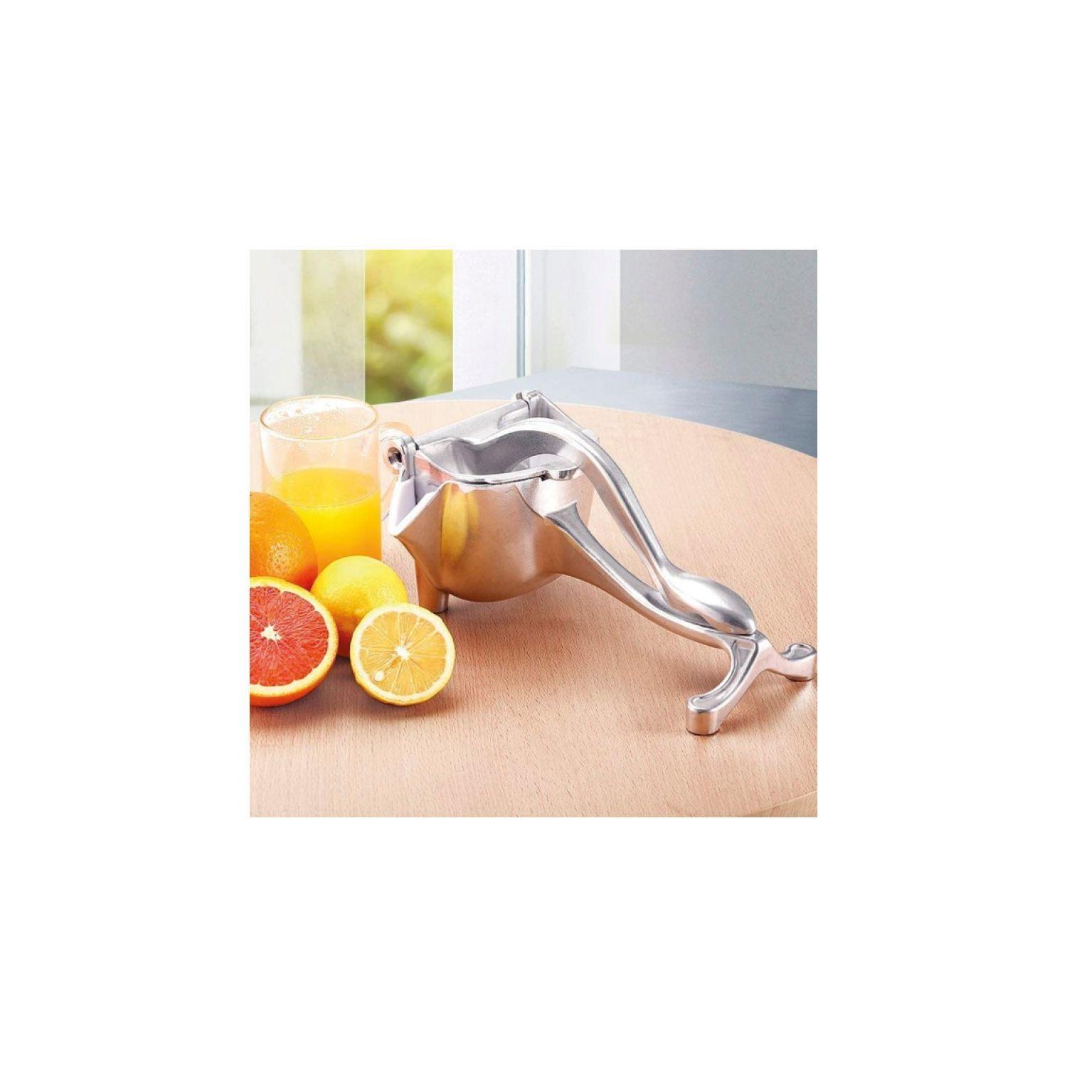 Exprimidor de Frutas Manual Metálico-1
