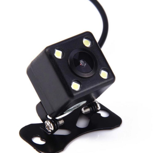 Camara De Retroceso Universal Con 4 Led Vision Nocturna HD-0