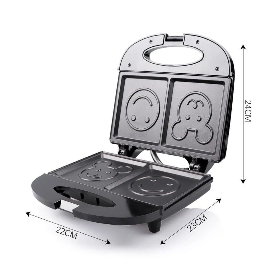 Maquina Tostadora de Pan Antiadherente con Dibujos-2