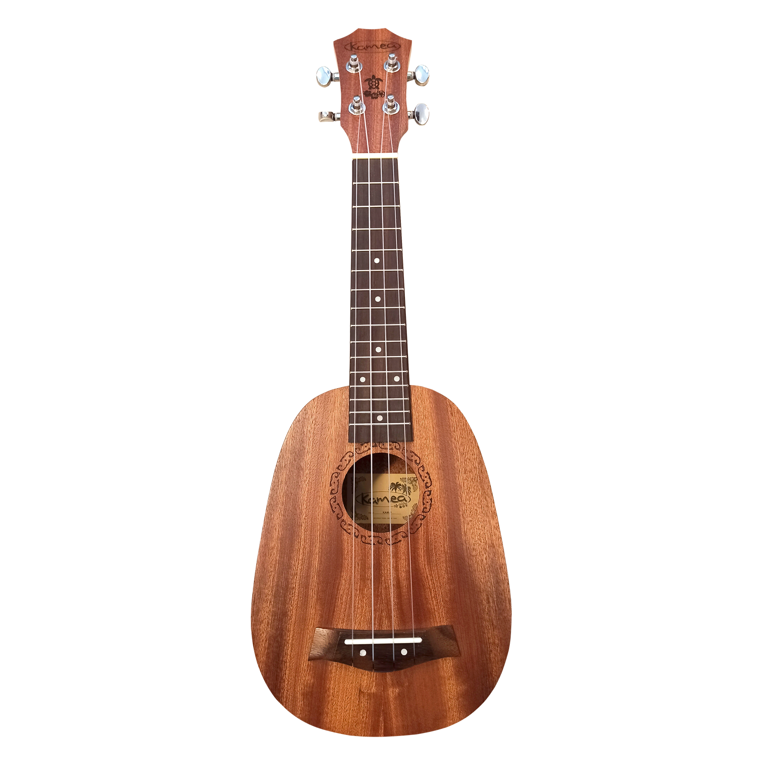 Ukelele Kamea Soprano Pineapple + Funda + Afinador-0