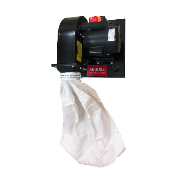 Colector de polvo de pared Kruuse de 1 Hp, monofásico.-0