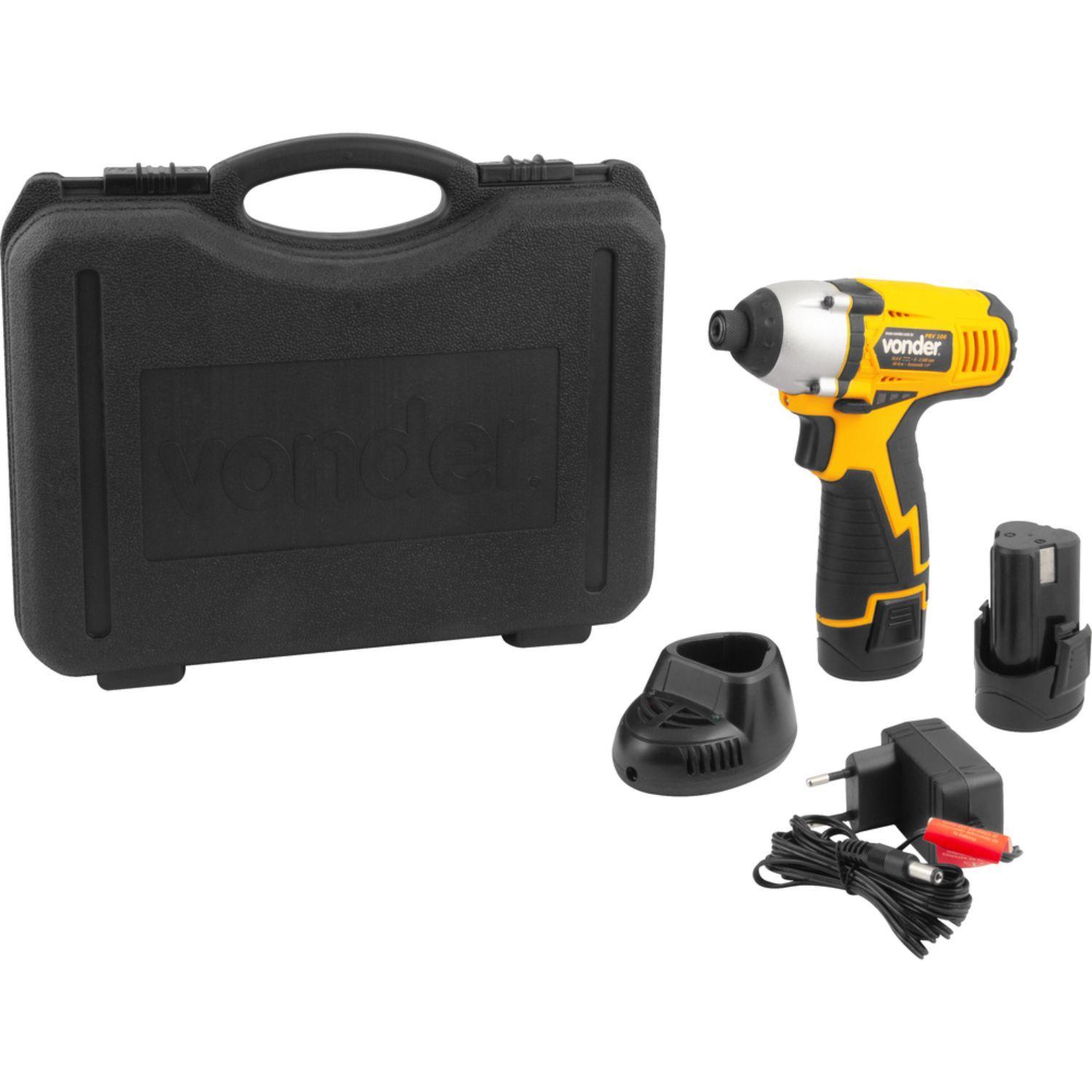 Atornillador Impacto inalámbrico 12v + 2 baterías-5