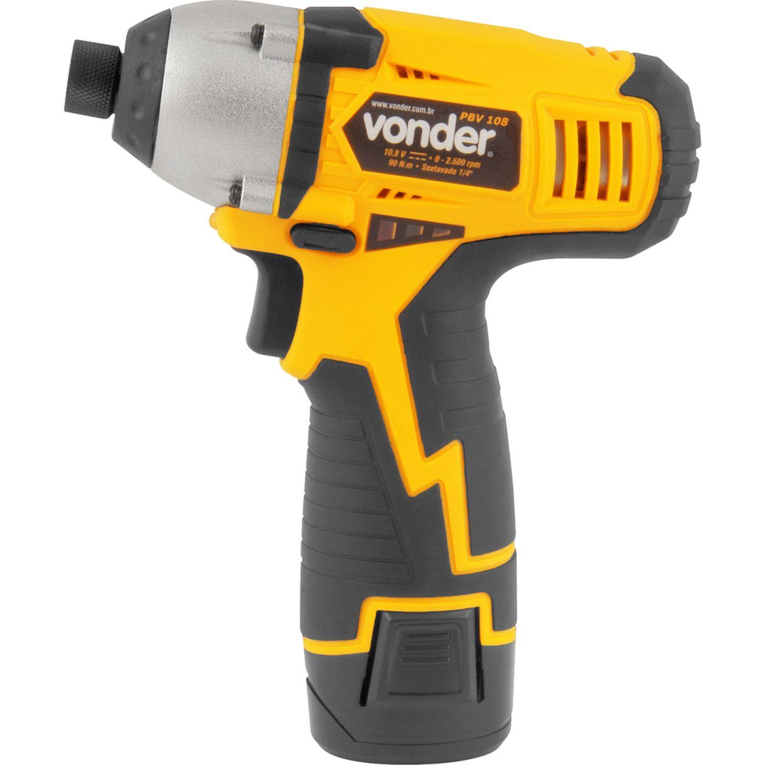 Atornillador Impacto inalámbrico 12v + 2 baterías-1