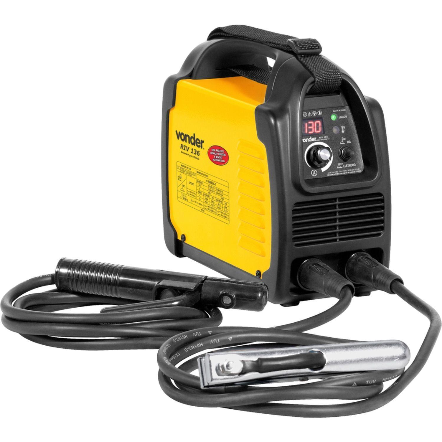 Soldadora Inverter Arco Manual y Tig 130 (A) + Torcha TIG-0