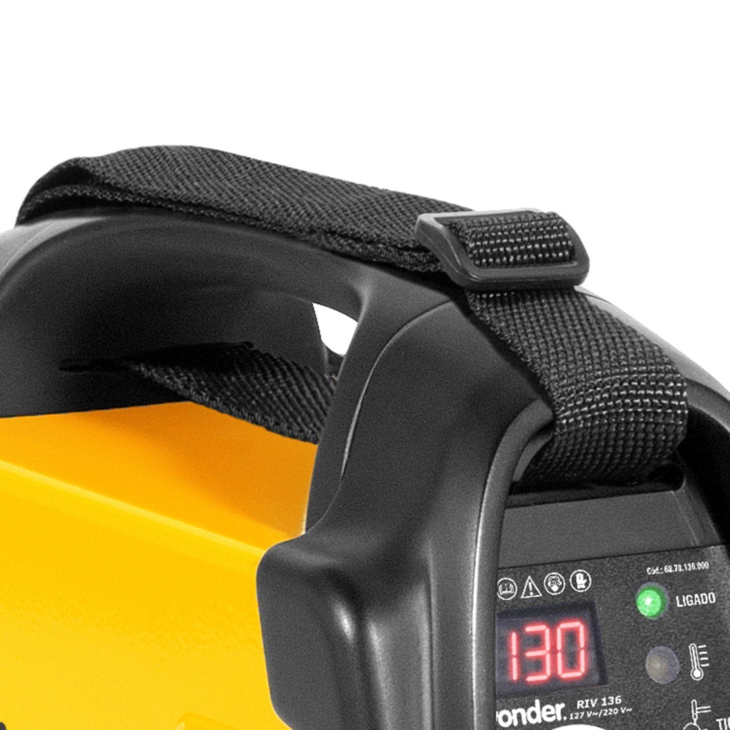 Soldadora Inverter Arco Manual y Tig 130 (A) + Torcha TIG-5