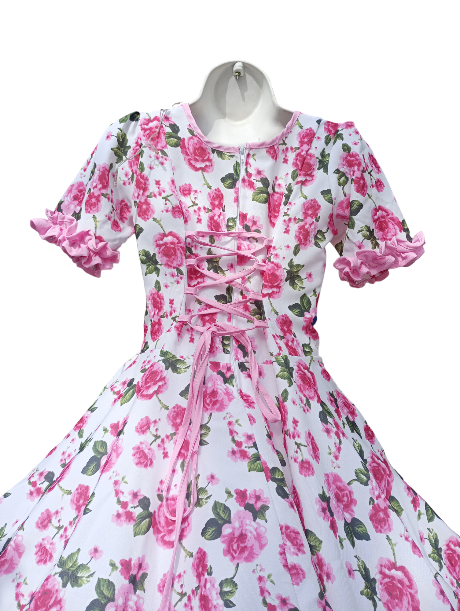 Vestido Huasa Niñas Juvenil Varios Diseños Baile Cueca Tallas 10 12 14 16-3