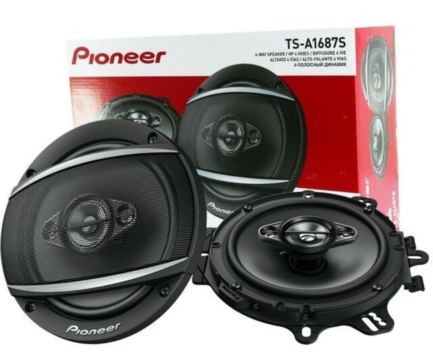 Parlantes Pioneer Ts-a1687s 350w 80rms 4 Vías 16 cm-1