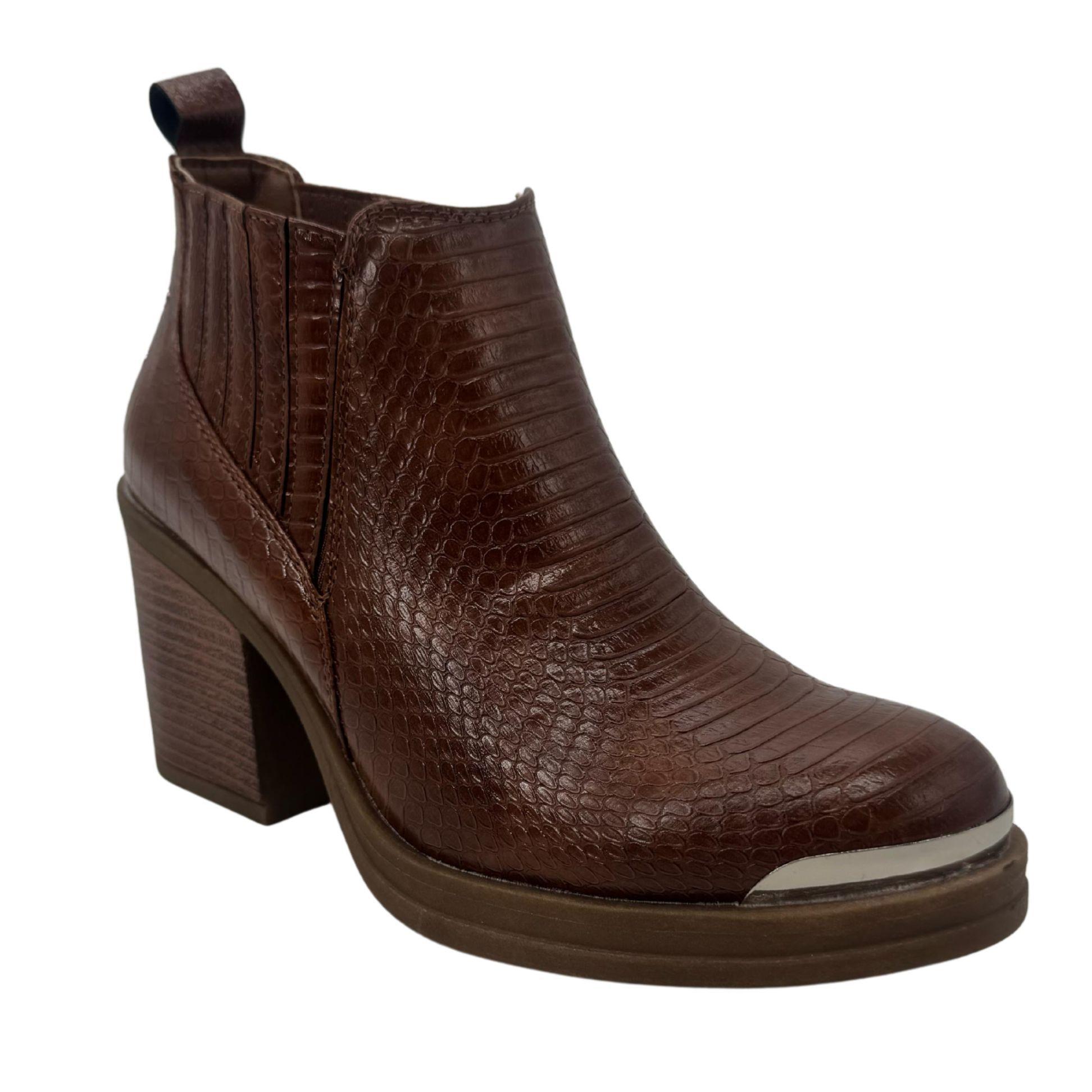 botines taco mujer -0