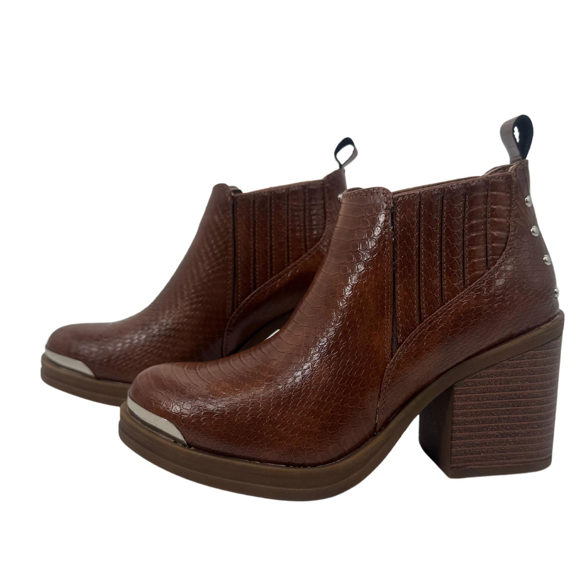 botines taco mujer -3