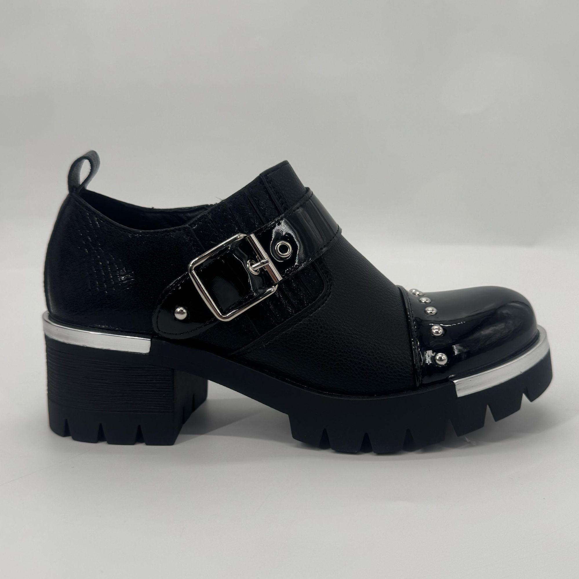 zapato de dama taco cuadrado -1