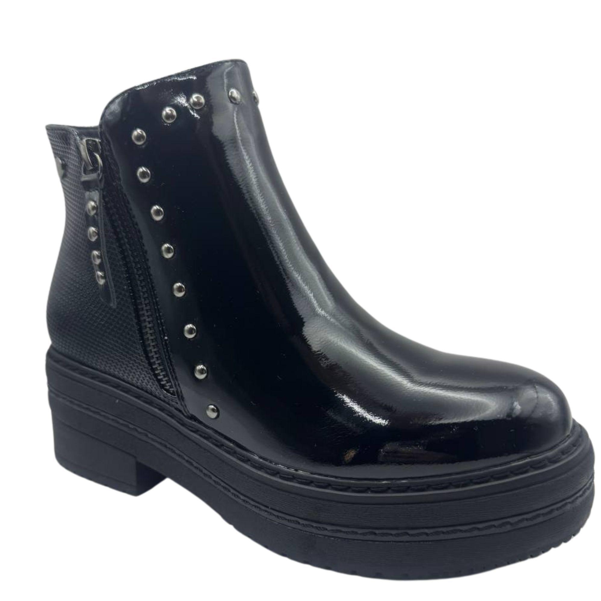 Botin Charol Mujer-0
