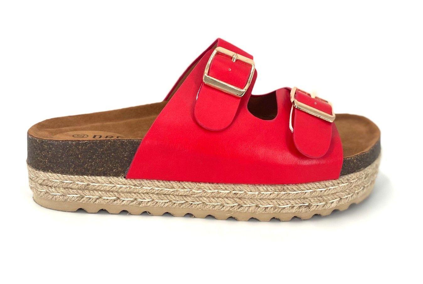 Sandalias Cata Rojo Dreato-0
