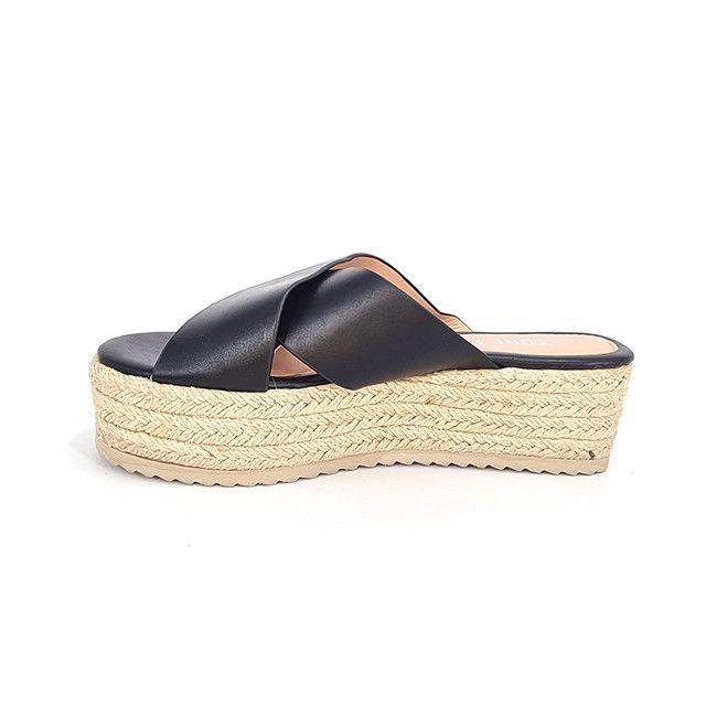 Sandalias Plataforma Corrida 08040-1