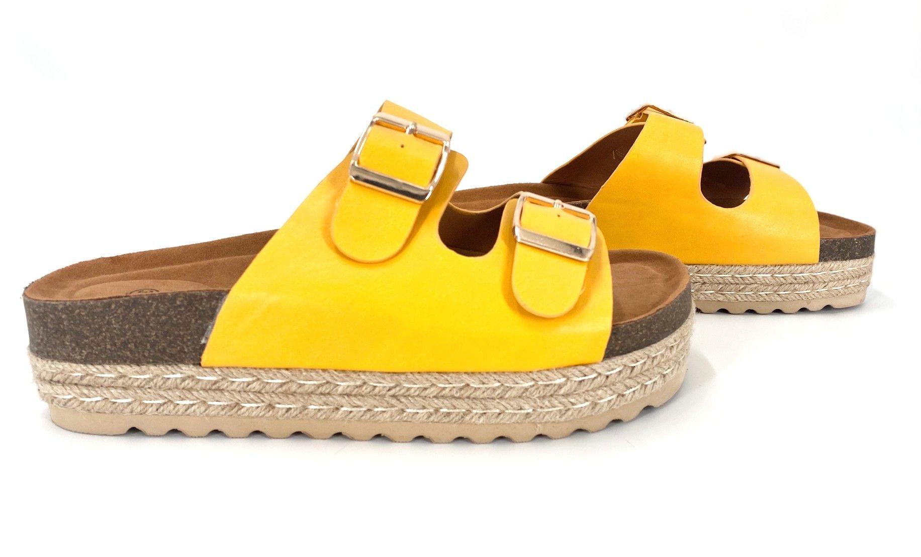 Sandalias Cata Amarillo Dreato-1