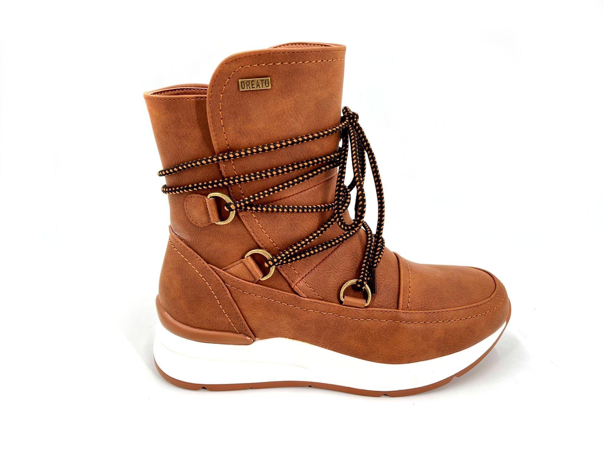 Mountain Boots Classic Camel Mujer Dreato D1020-1