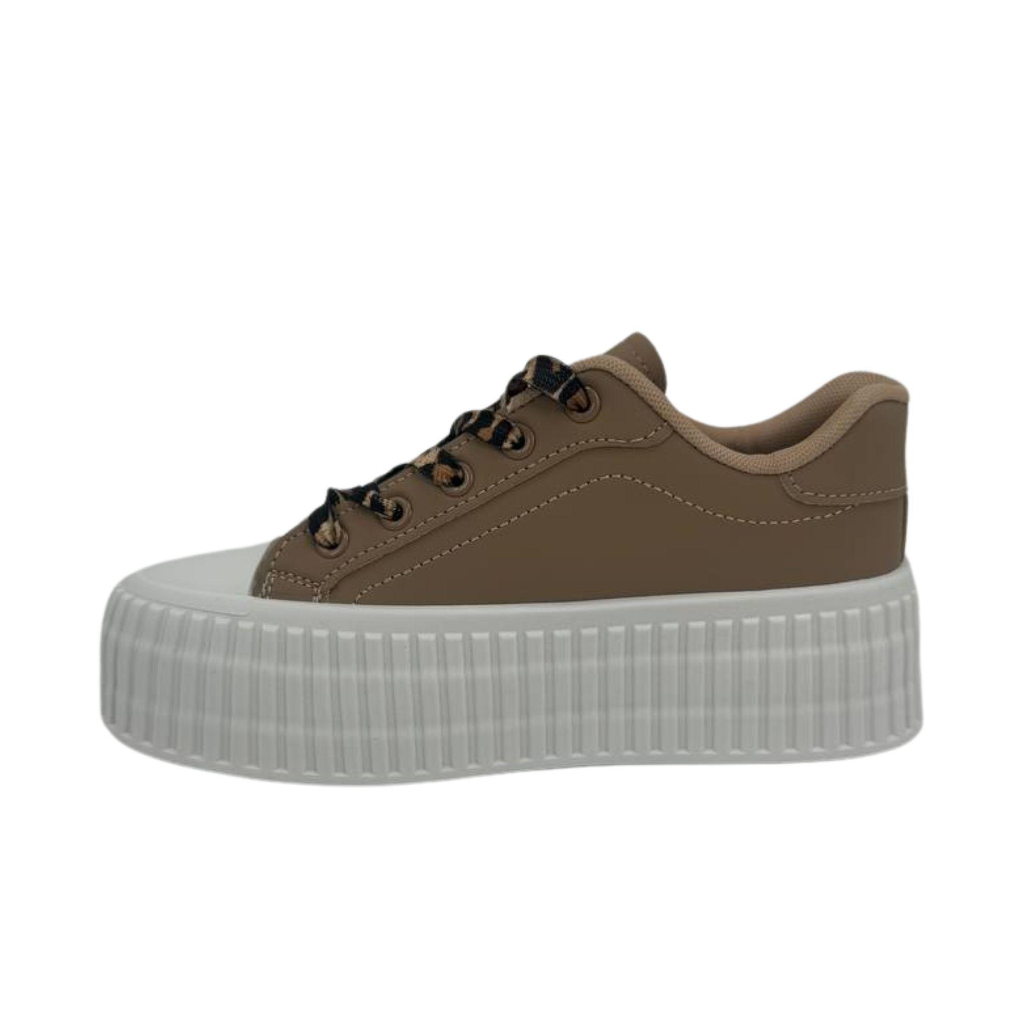 Zapatillas Beige Animal Print-1