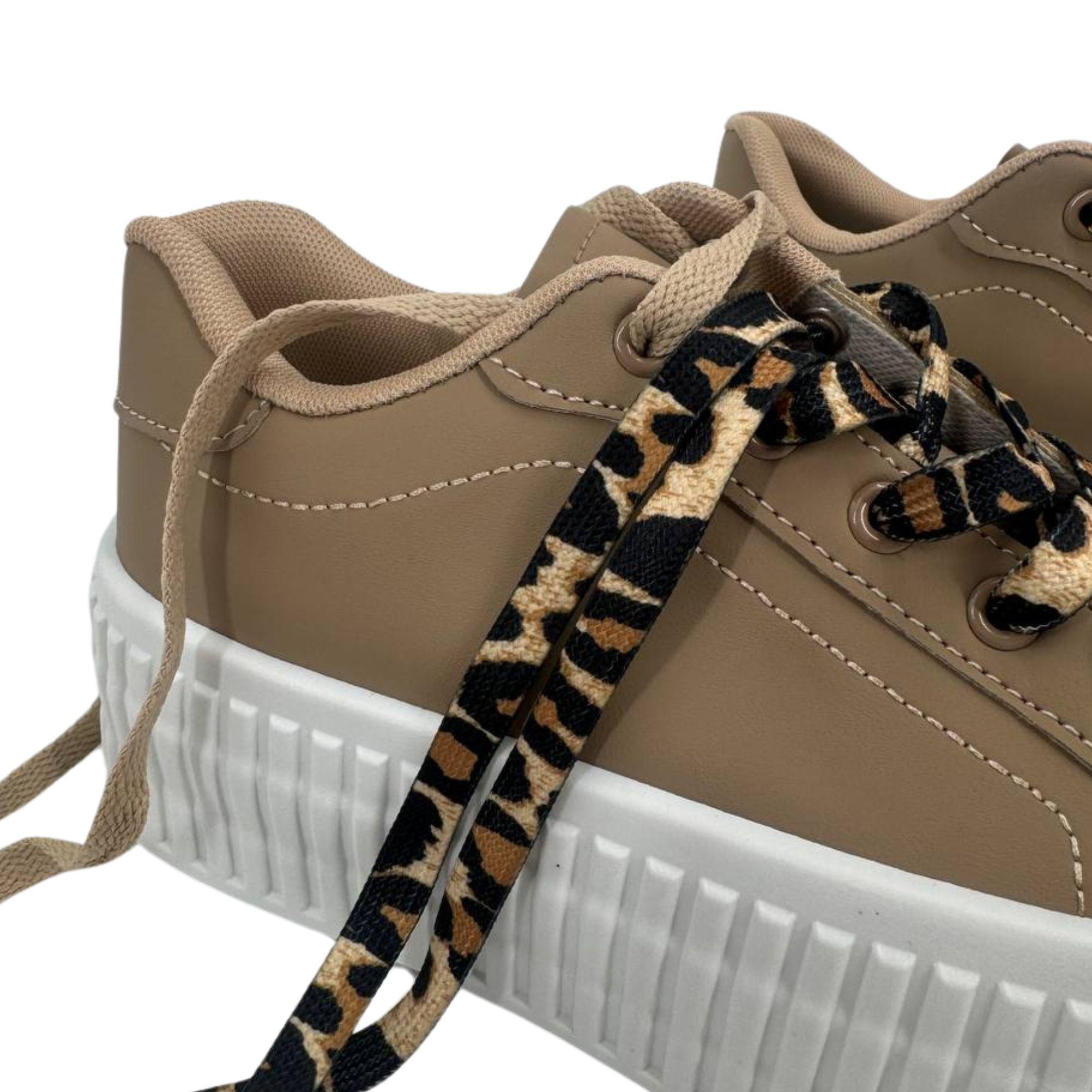 Zapatillas Beige Animal Print-6