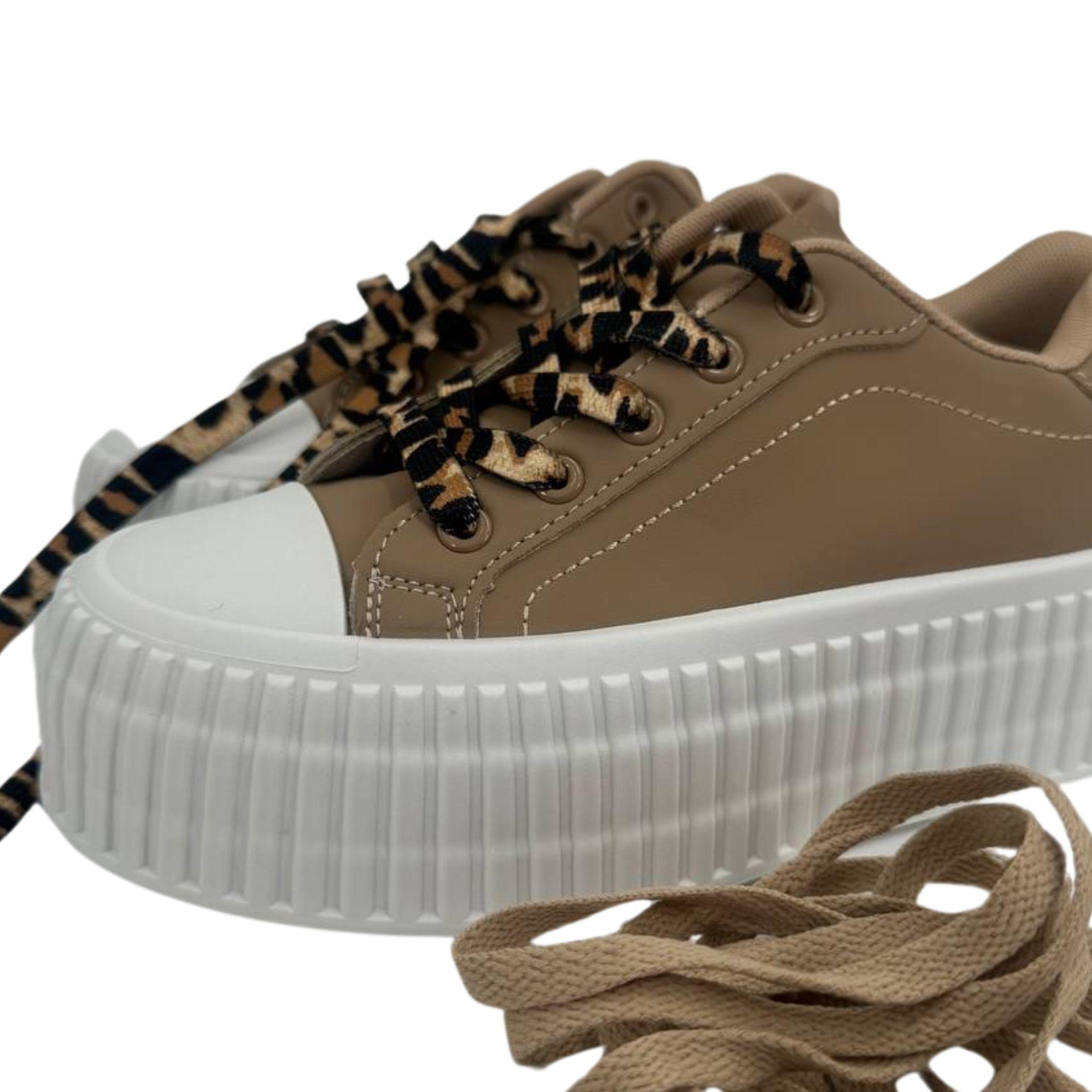 Zapatillas Beige Animal Print-7