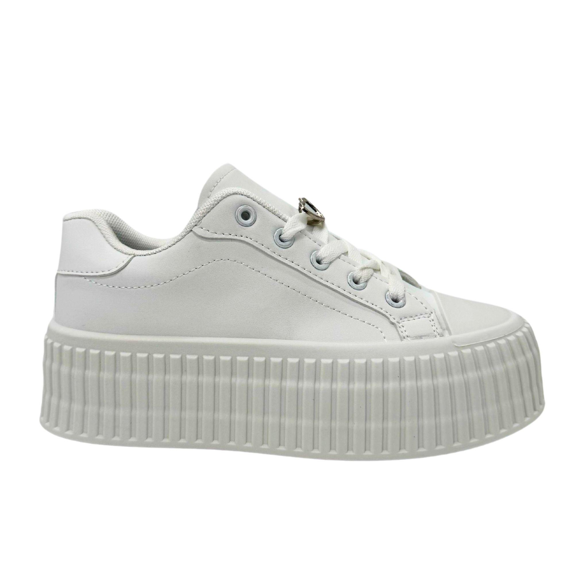 Zapatilla Love Plataforma Blanca-0