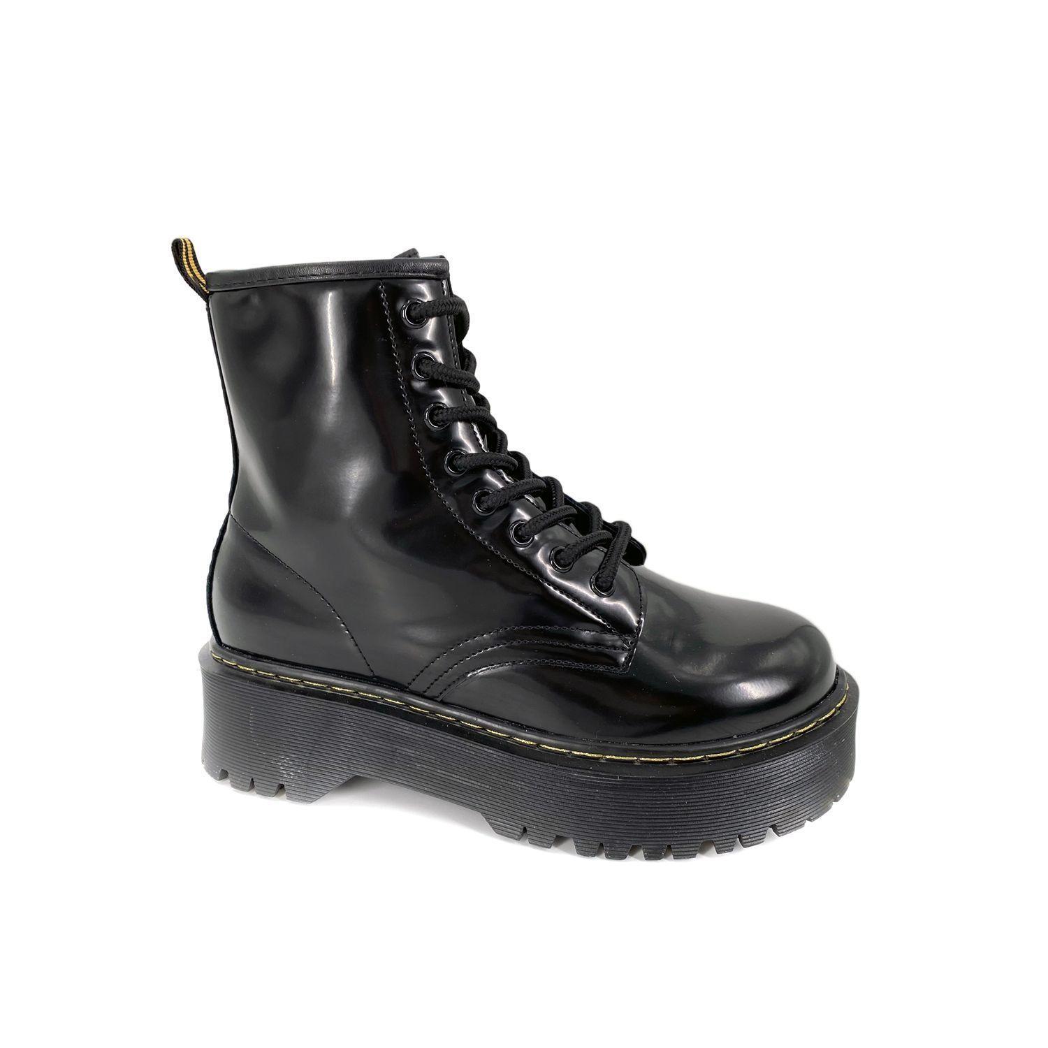 Bototos Mujer Plataforma Negro S2 -4