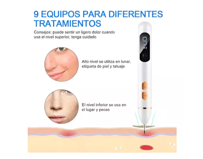 Plasmapen Removedor Verrugas Y Lunares Cauterizador-4