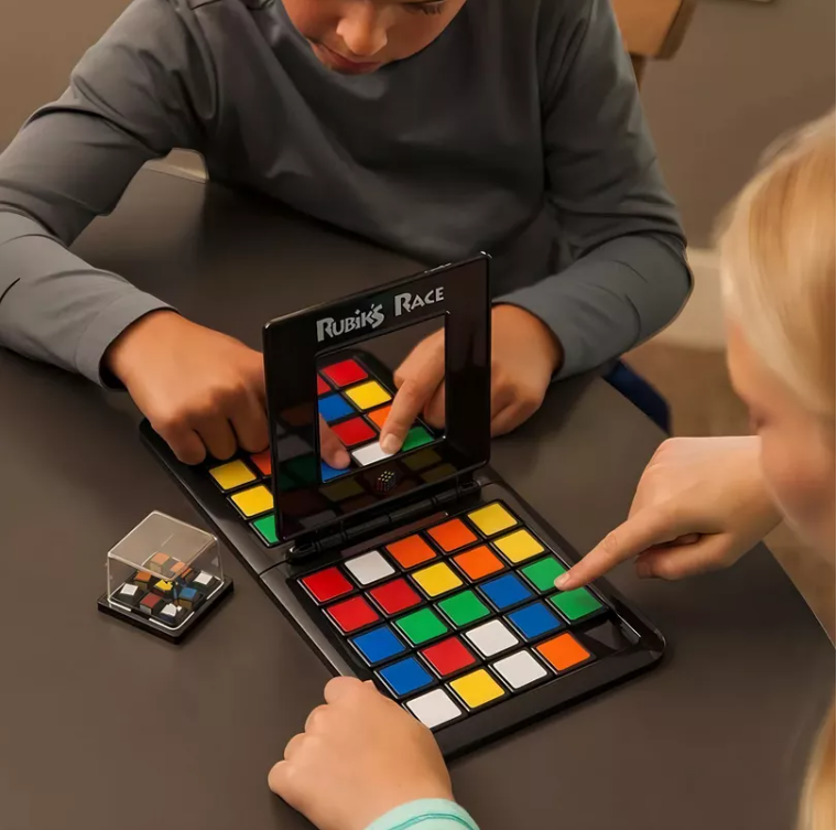 Juego Mesa Niños Puzzle Race Cube 3d Magic Block Game Rubik-5
