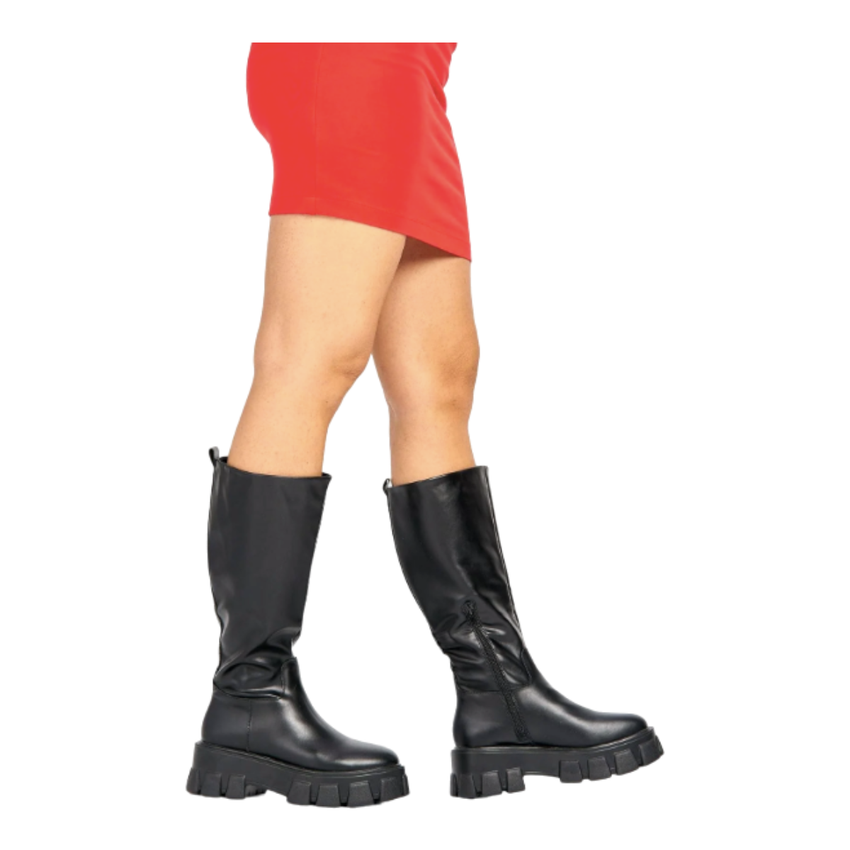 Botas Altas Dama Ecocuero-3