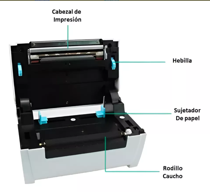 Impresora Térmica Portátil Bluetooth Etiquetas Código Barras-0