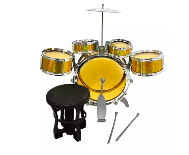 Set Batería Musical Regalo Niña Niño Tambores Juguete-2