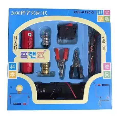Set Circuito Electrico Escolar Didactico Manualidad Ciencias-1