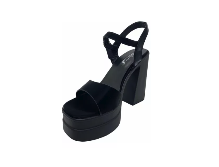 Sandalias Altas Para Mujer Tacón Grueso SOLO talla 40-1