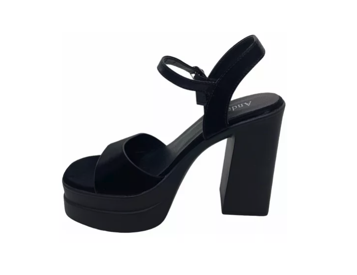 Sandalias Altas Para Mujer Tacón Grueso SOLO talla 40-2