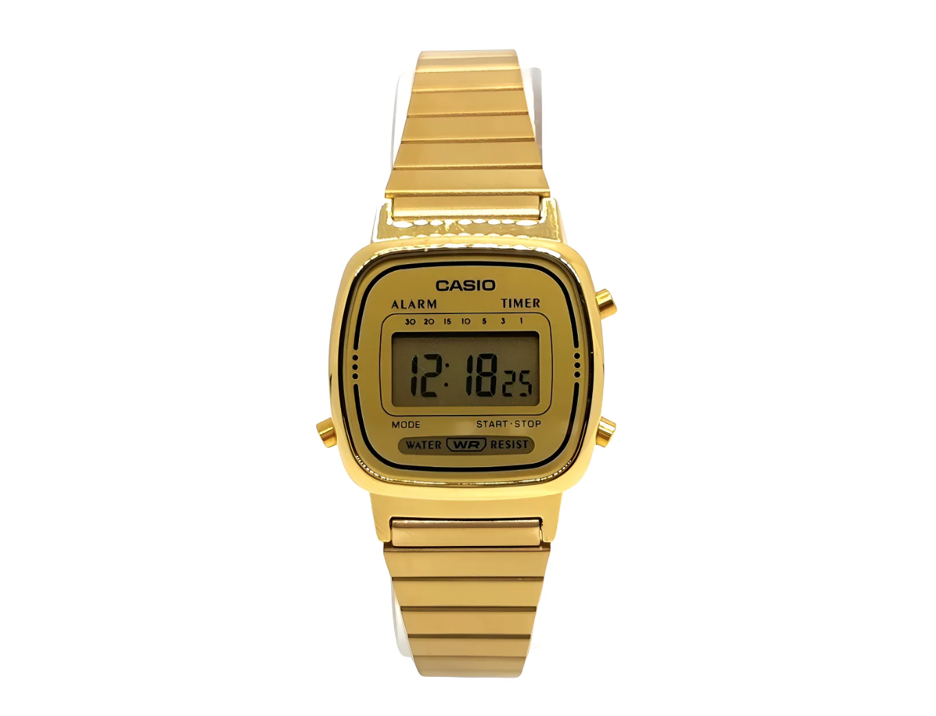 Reloj Casio Cuarzo Mujer Con Correa Ajustable Dorado-5
