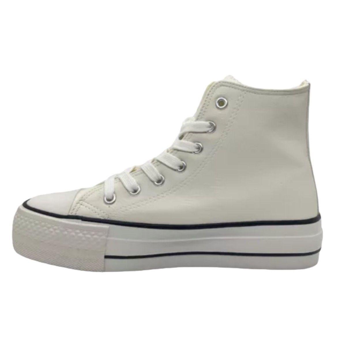 Zapatillas Blancas Ecocuero-2