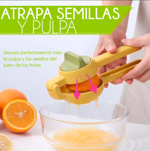 Exprimidor Doble De Jugo Limon Naranja Frutas Cocina Calidad-4