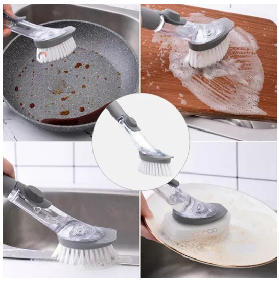 Cepillo Dispensador Jabón 2 En1-5