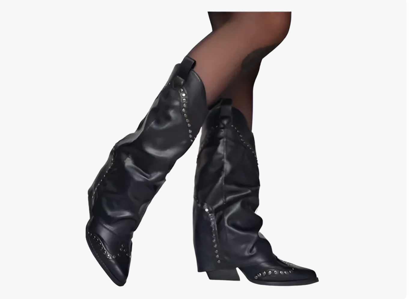 Botas Texanas Cowboy Con Tachas-2