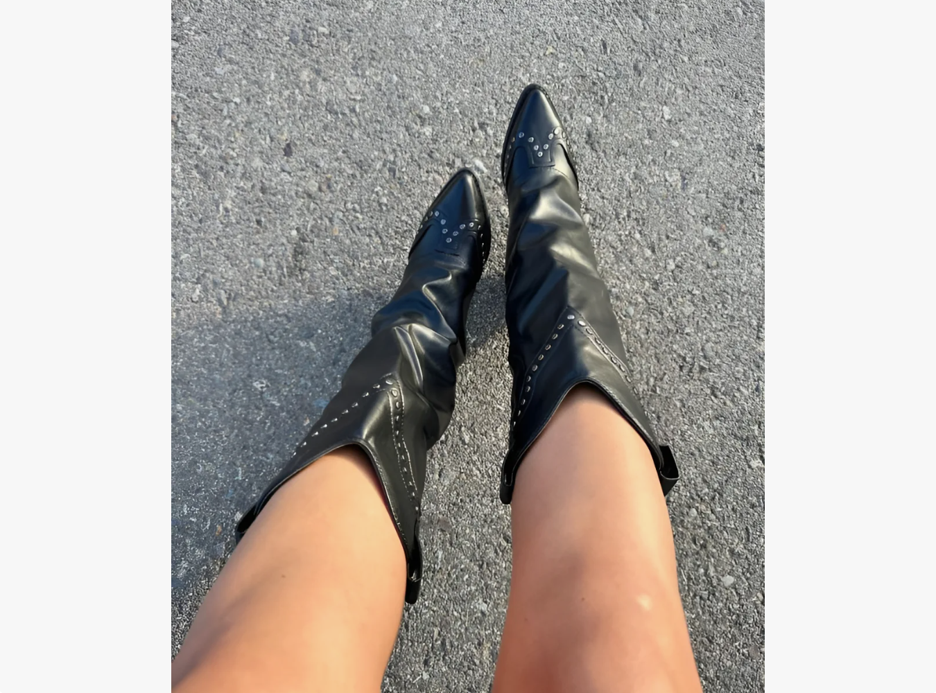 Botas Texanas Cowboy Con Tachas-5