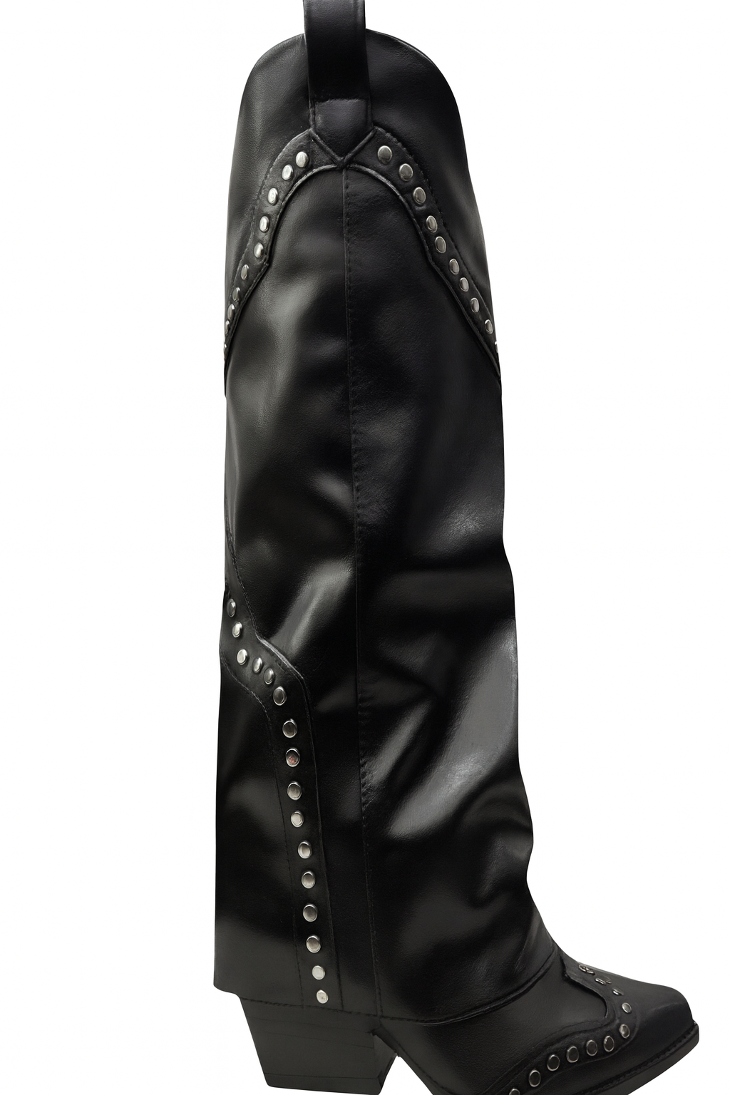 Botas Texanas Cowboy Con Tachas-0