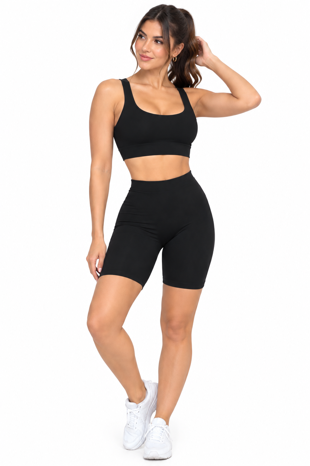 CONJUNTO DEPORTIVO CORTO PILATES GYM YOGA-2