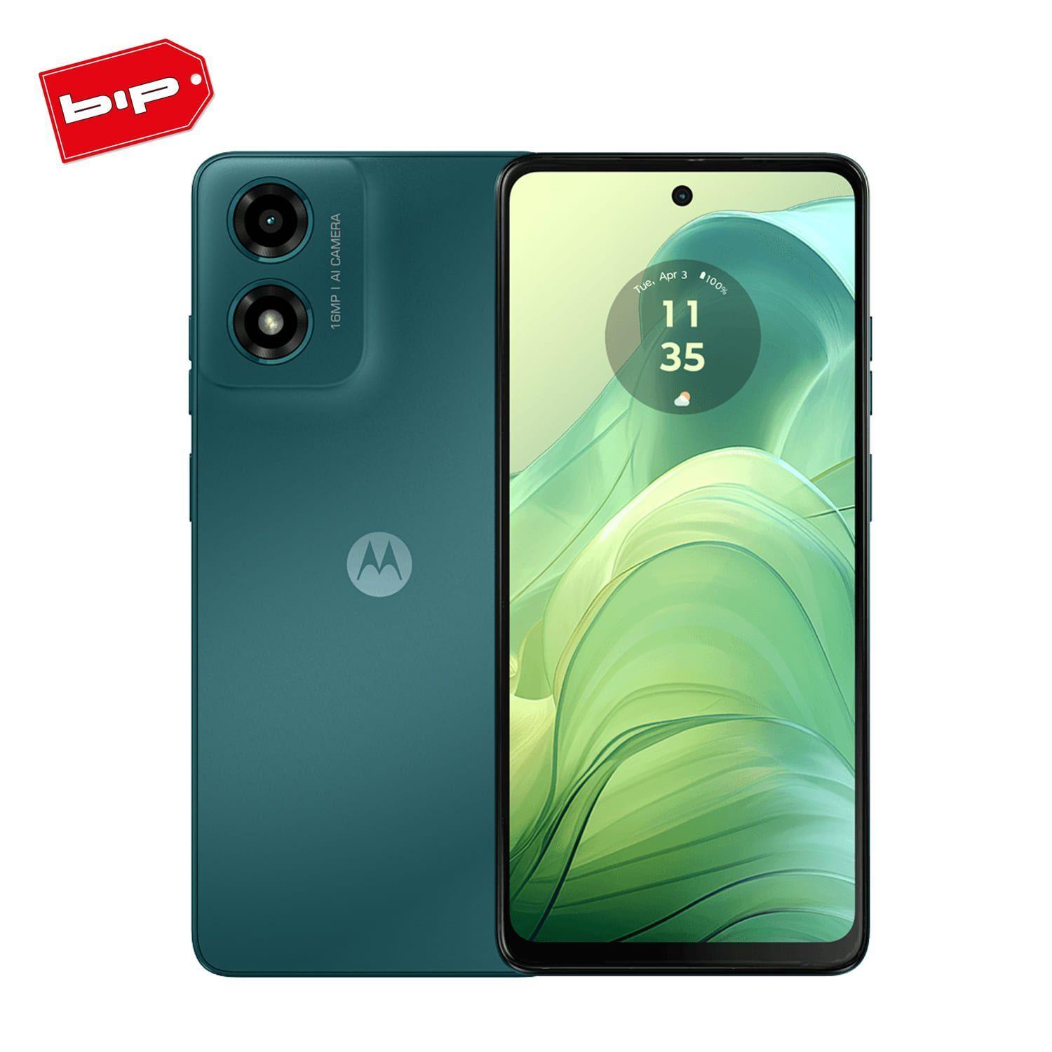 Celular Moto G04s 4gb+128gb - verde aurora-Nuevo-0