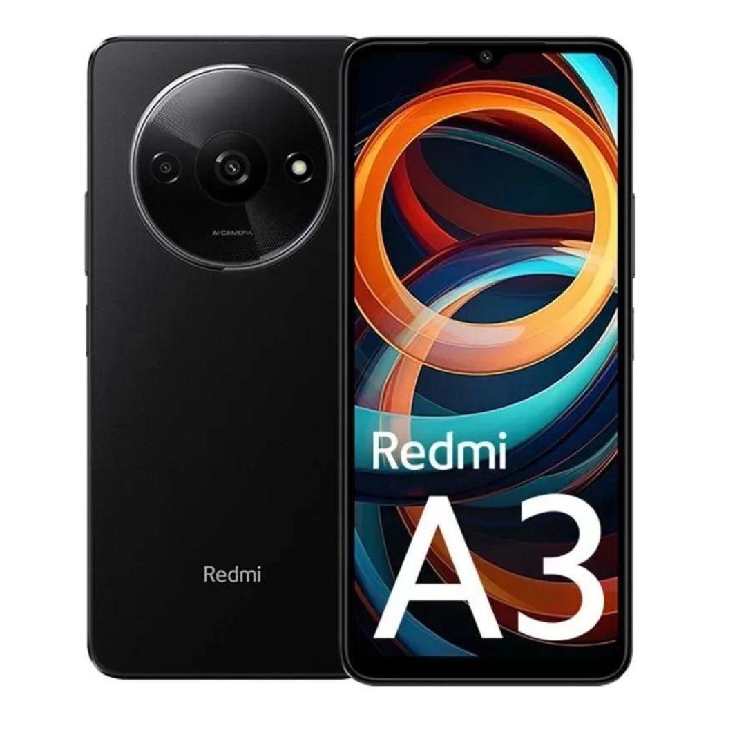 Celular Xiaomi Redmi A3 4G 128GB + 4GB Black-0