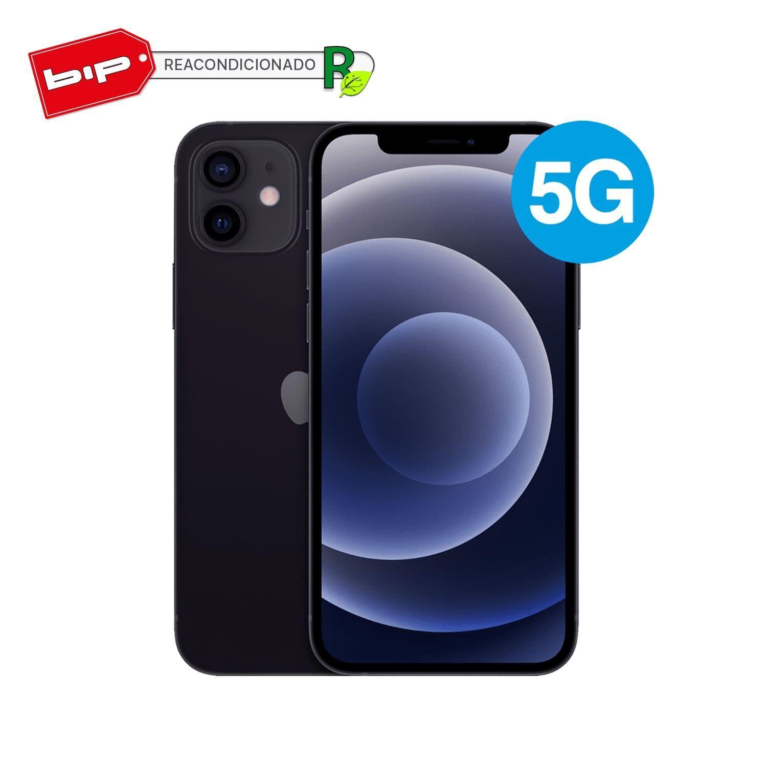 Celular Reacondicionado iPhone 12 128GB - Negro-0