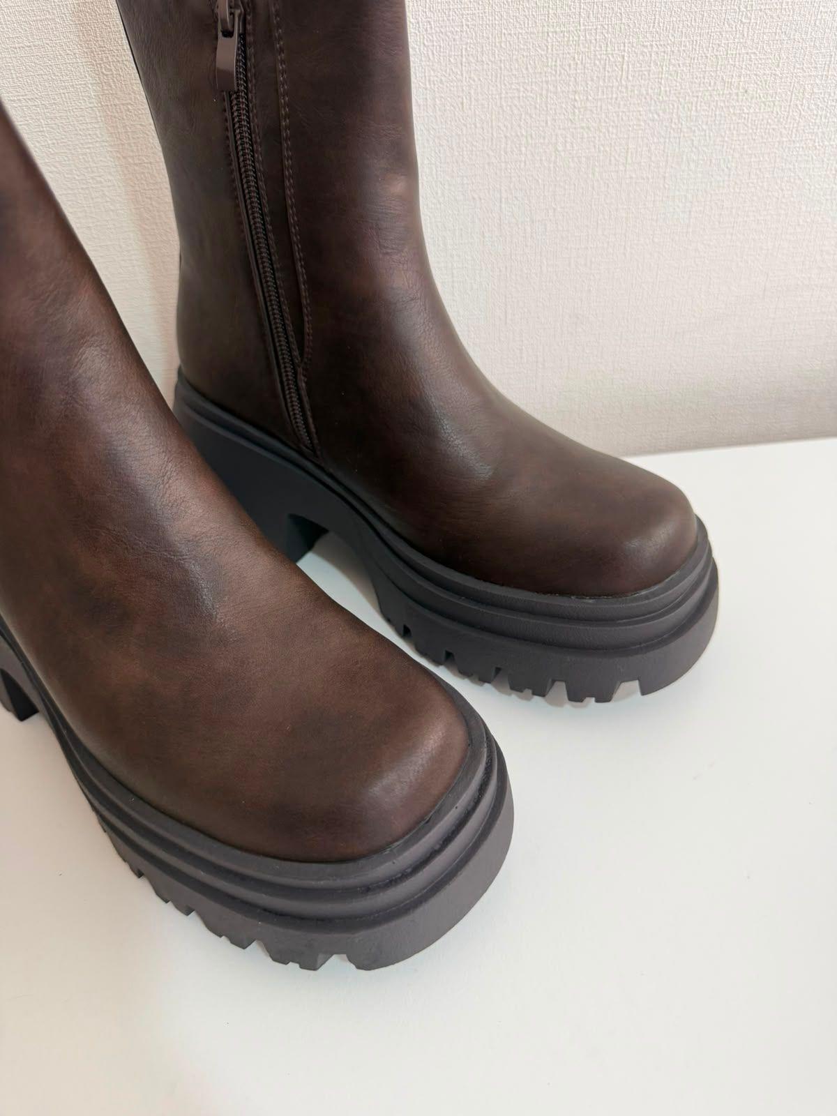 Botin 3 en 1 Brown Convertible-3
