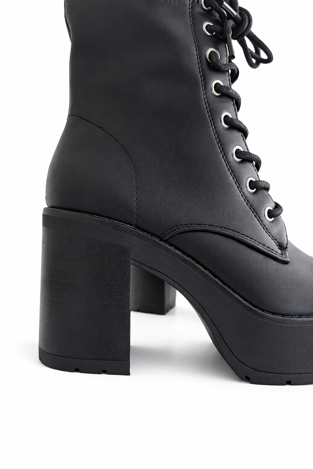 Botines Plataforma Negros-2