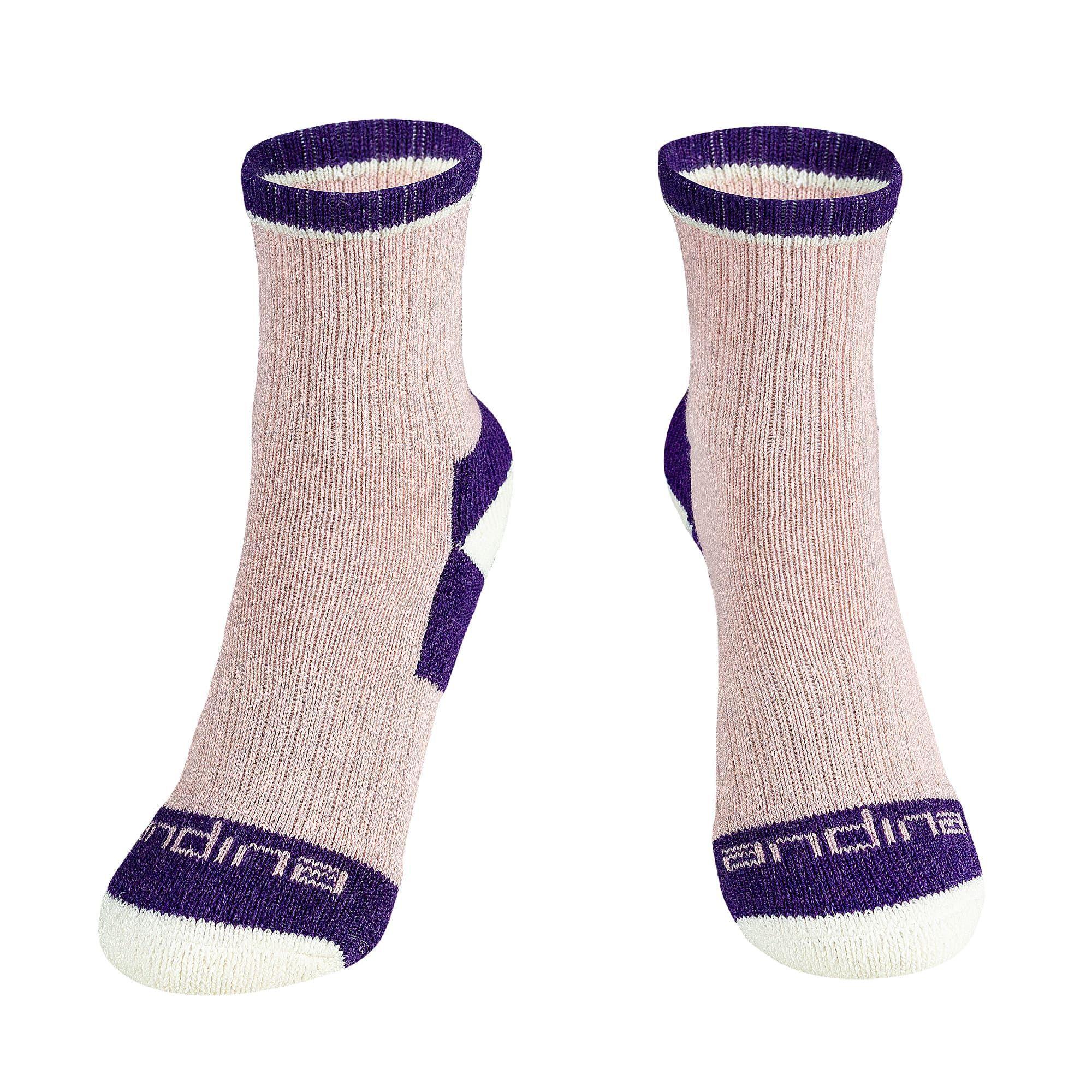 Calcetines niños lana merino alpaca térmicos trekking caminata camping-0