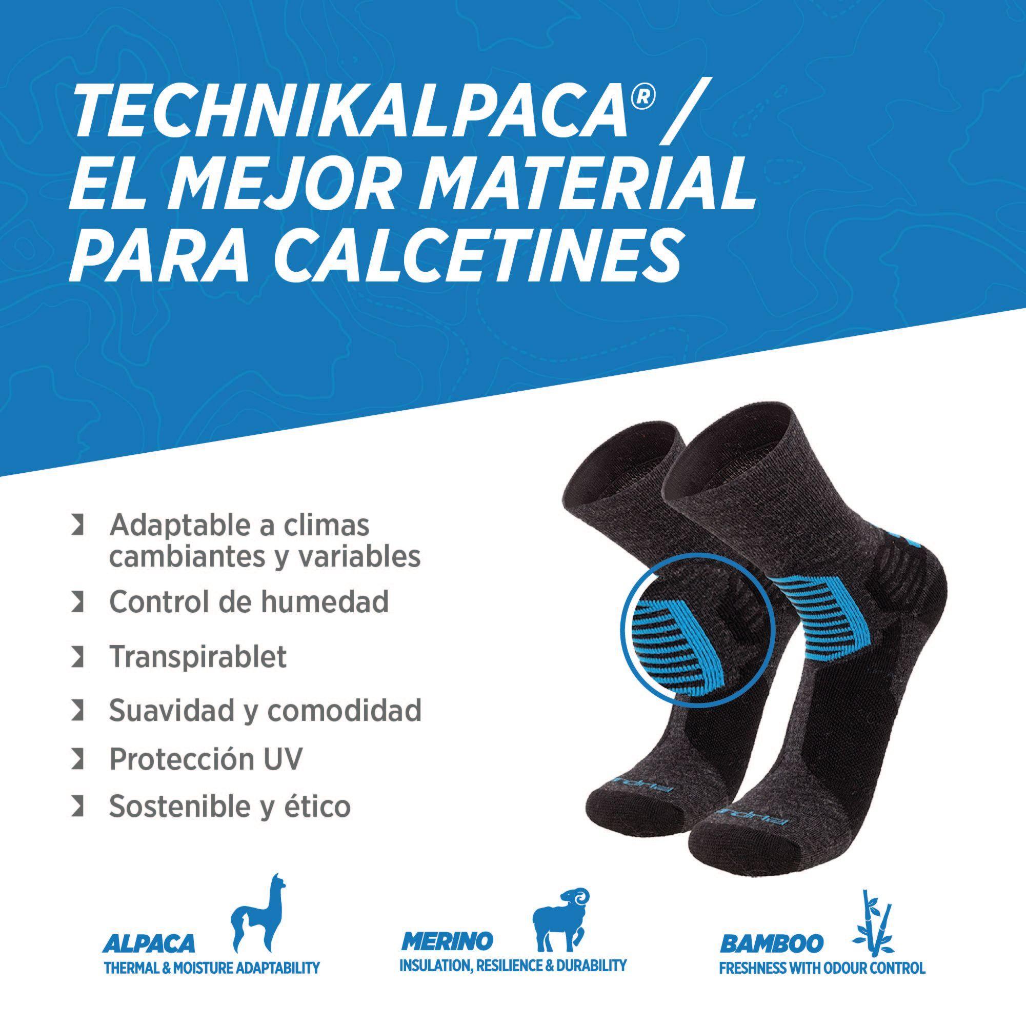 Calcetines Outdoor de Alpaca y Merino -3